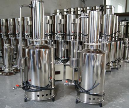 JYZD-20不锈钢蒸馏水器